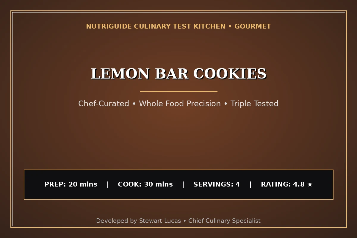 Lemon Bar Cookies