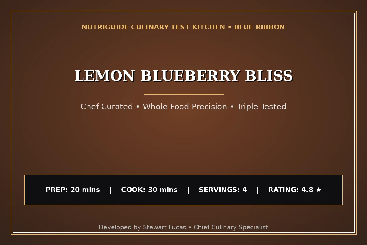 Lemon Blueberry Bliss
