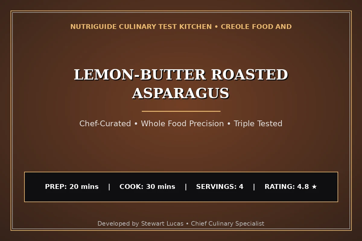 Lemon-Butter Roasted Asparagus