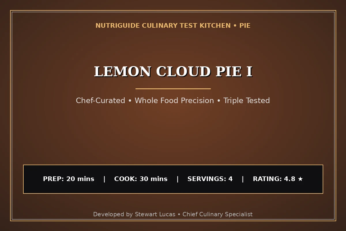 Lemon Cloud Pie I