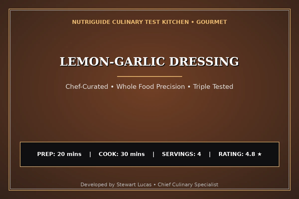 Lemon-Garlic Dressing
