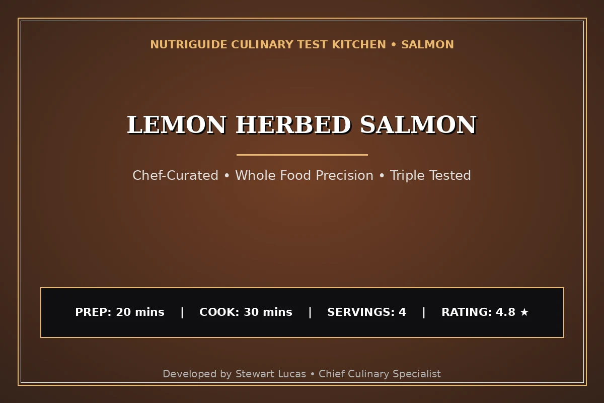 Lemon Herbed Salmon