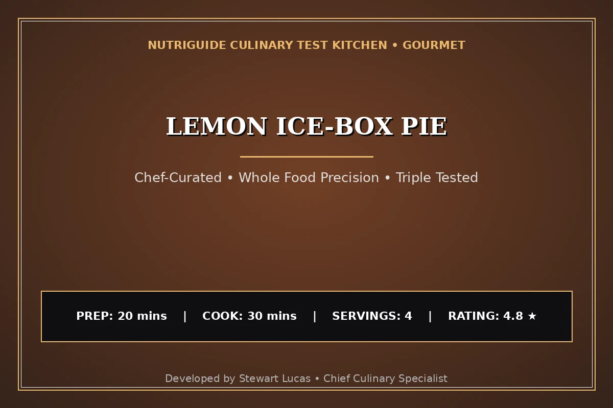 Lemon Ice-Box Pie