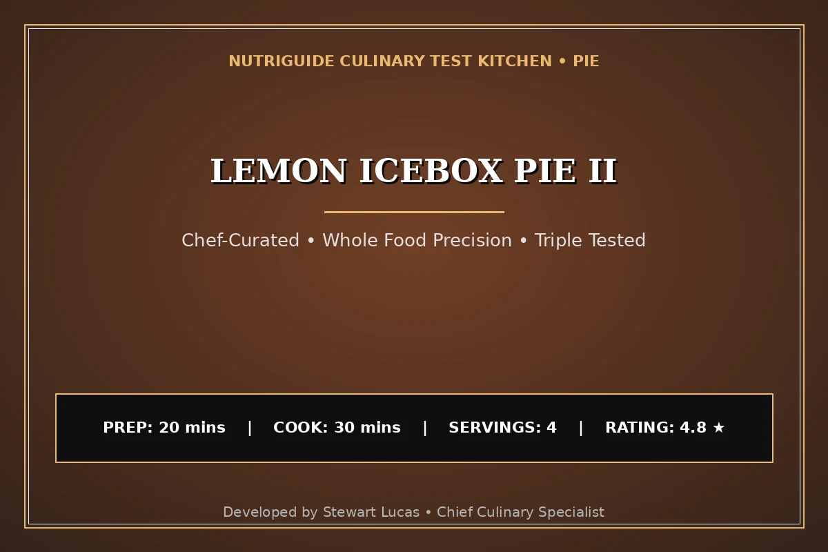 Lemon Icebox Pie Ii