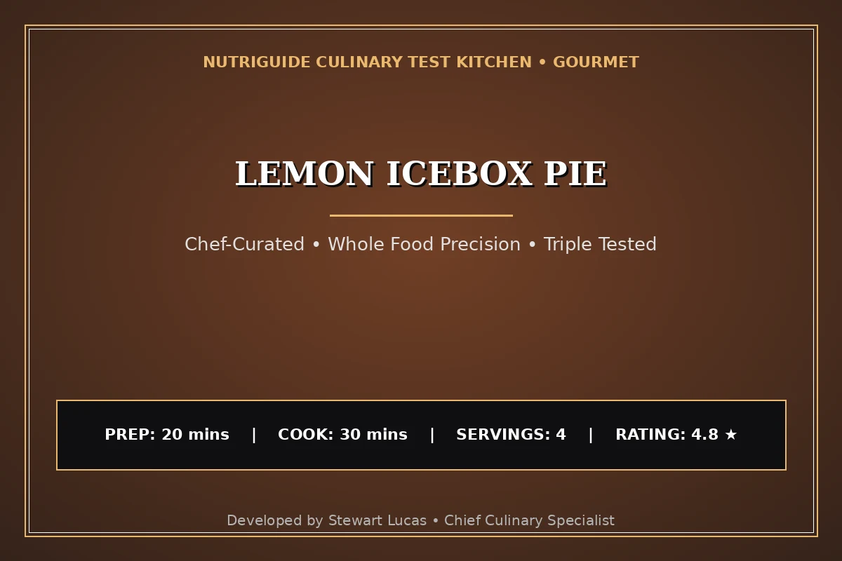 Lemon Icebox Pie