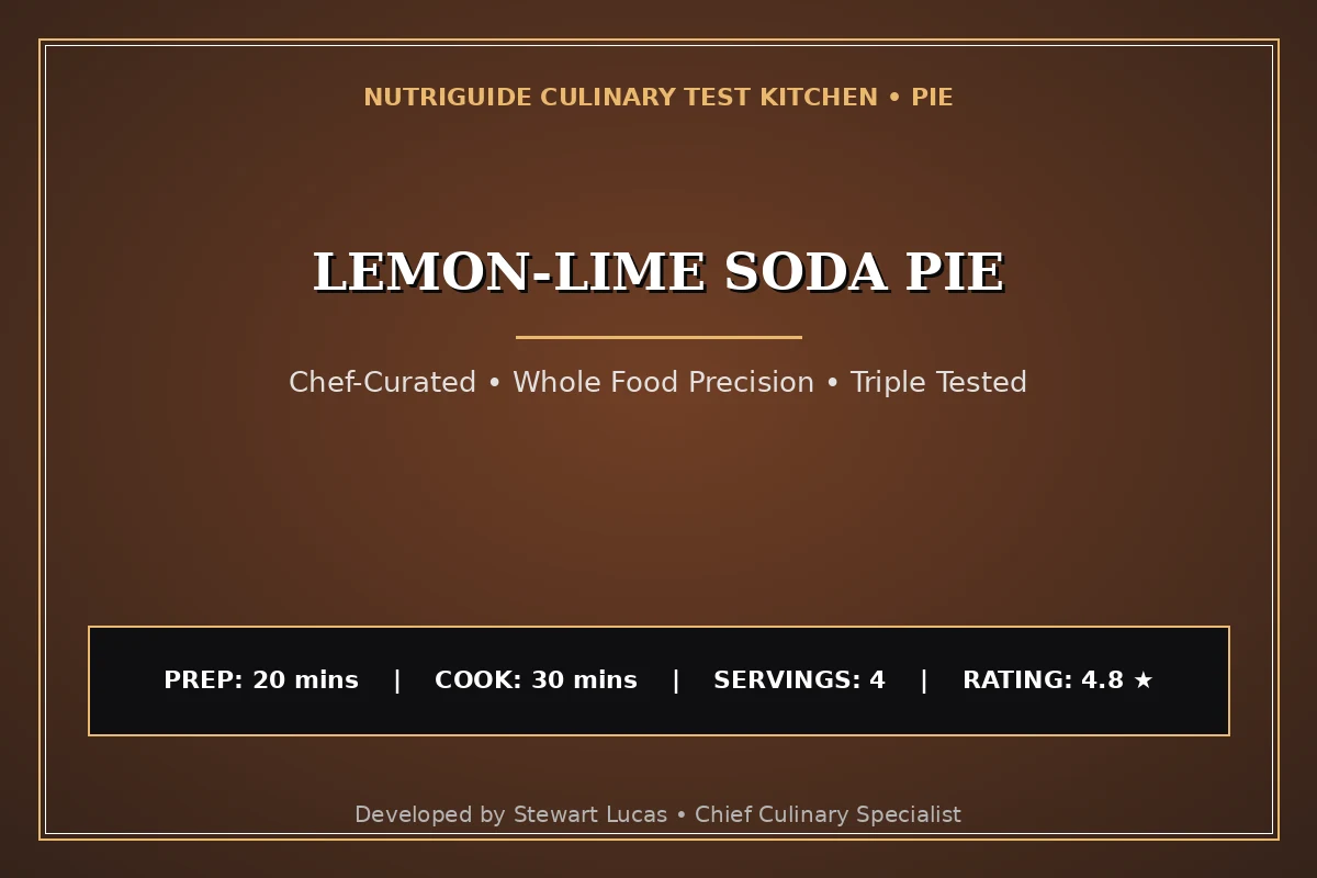 Lemon-Lime Soda Pie