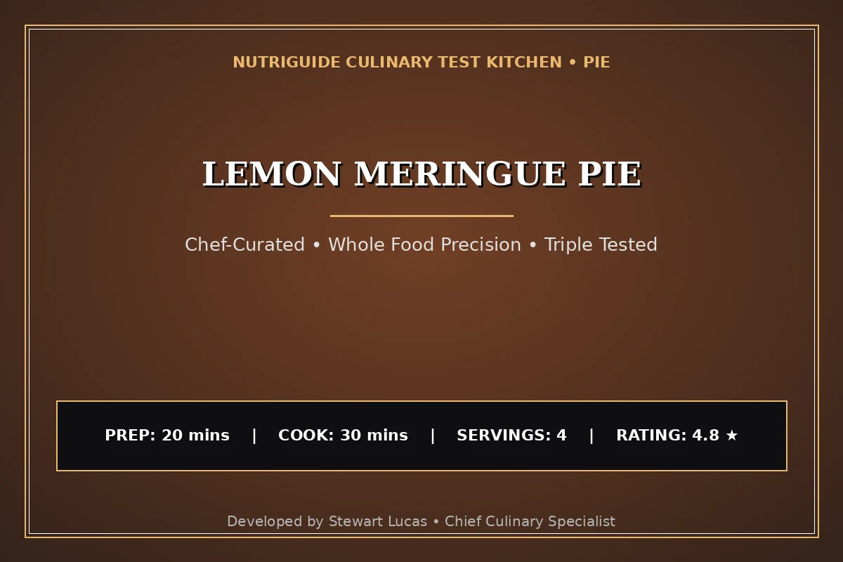Lemon Meringue Pie