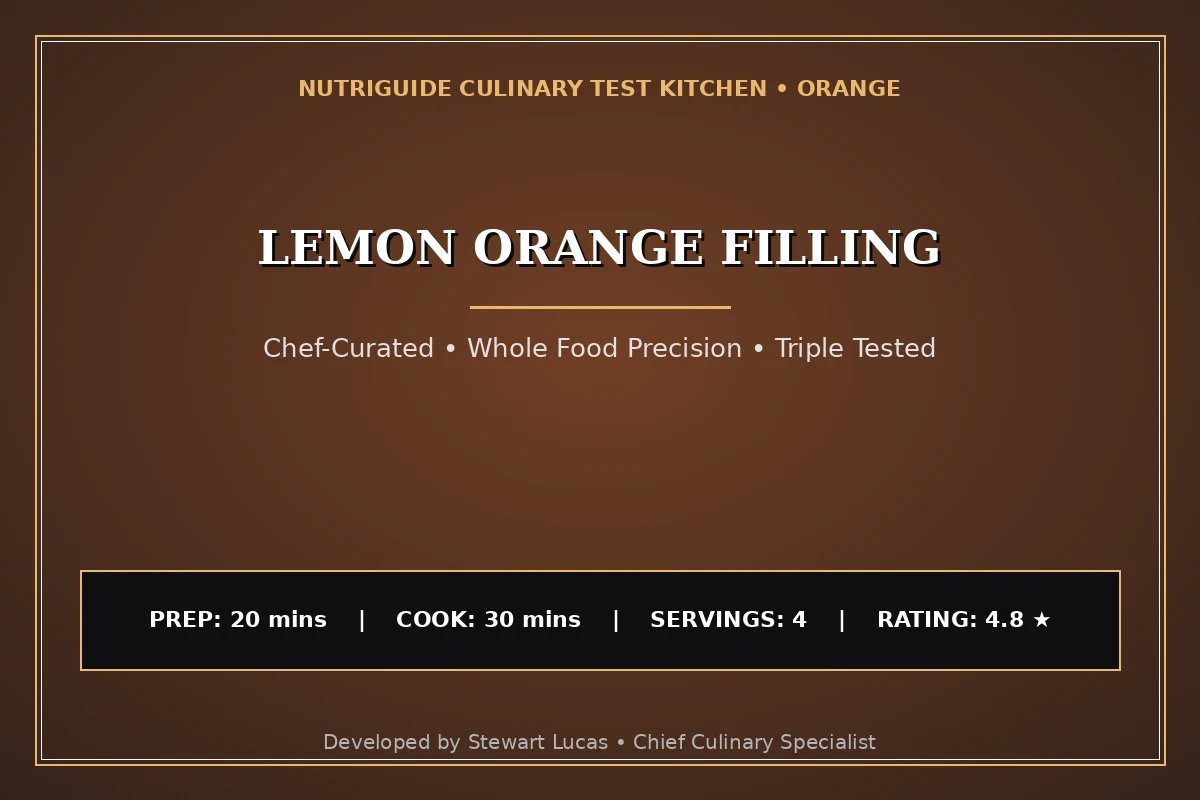 Lemon Orange Filling