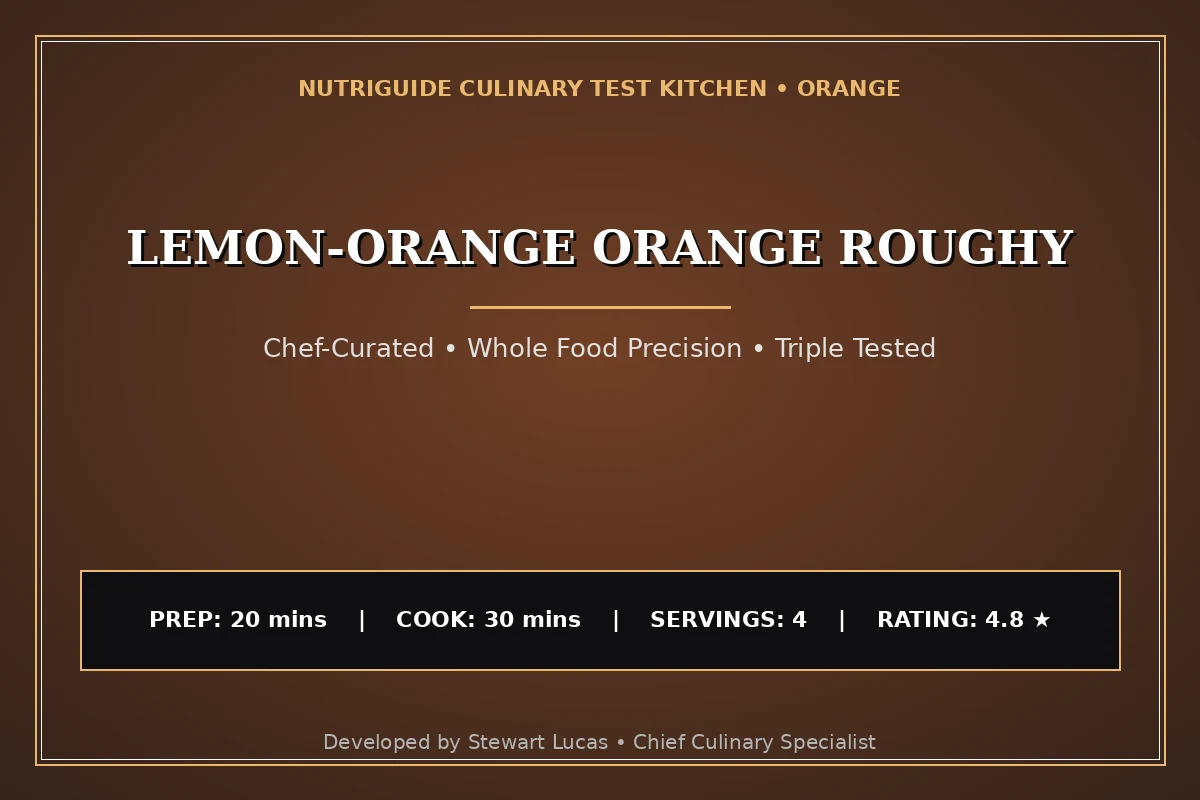 Lemon-Orange Orange Roughy