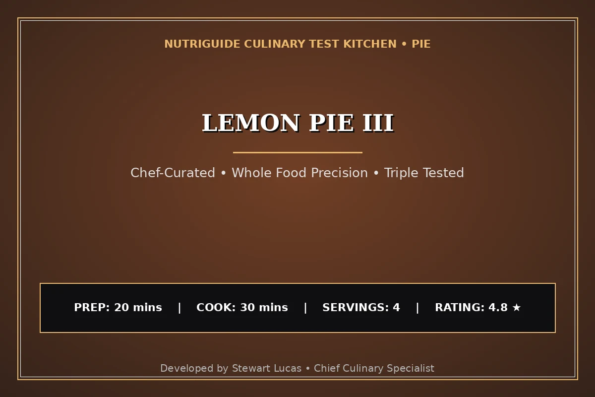Lemon Pie Iii
