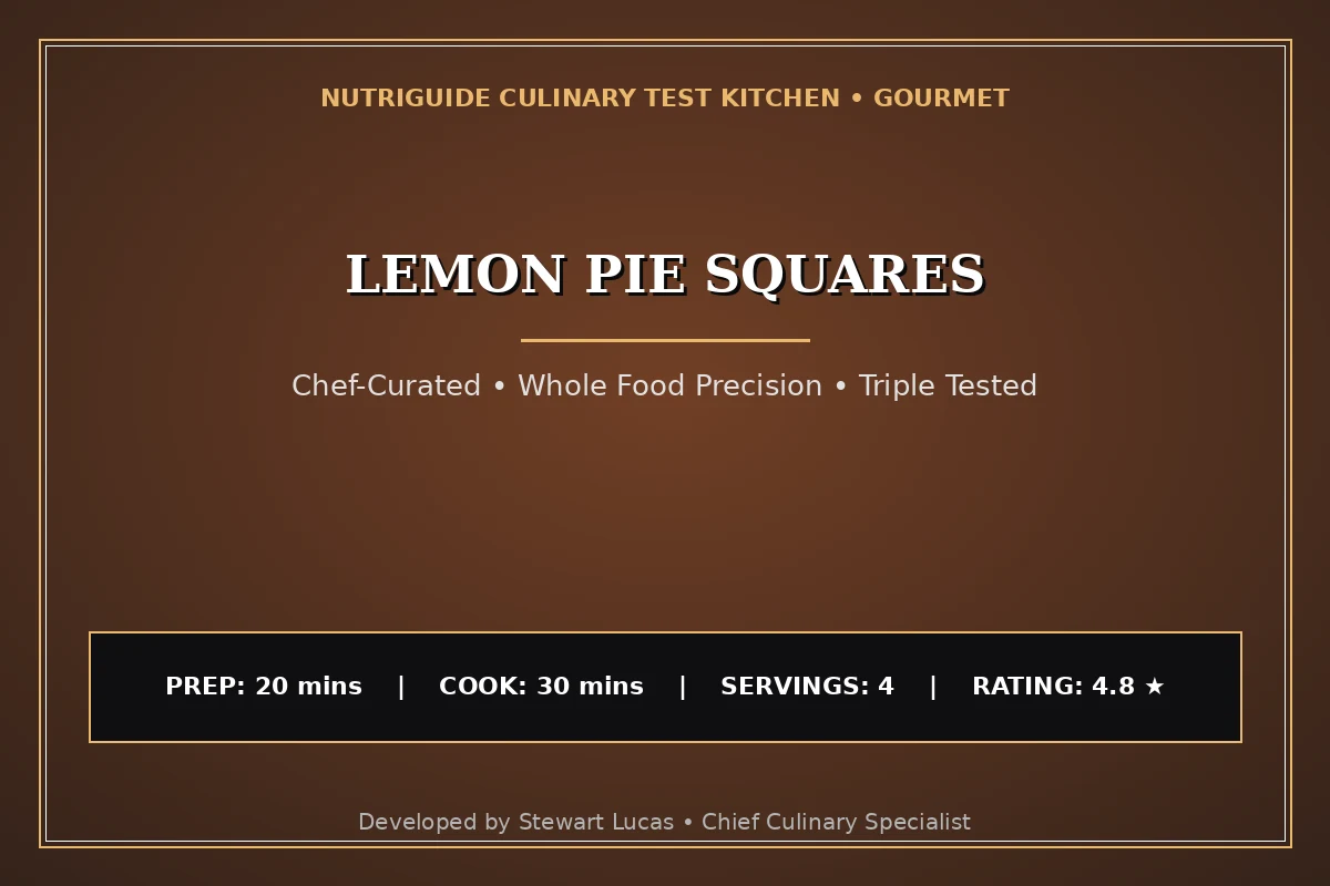 Lemon Pie Squares