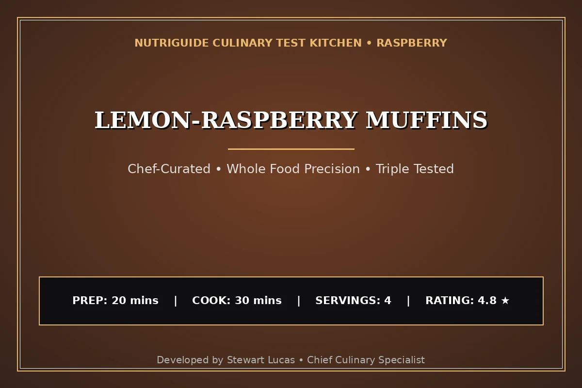 Lemon-Raspberry Muffins