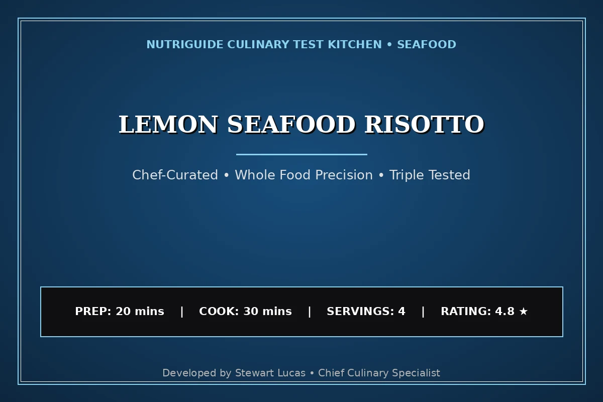 Lemon Seafood Risotto