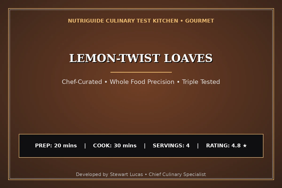 Lemon-Twist Loaves