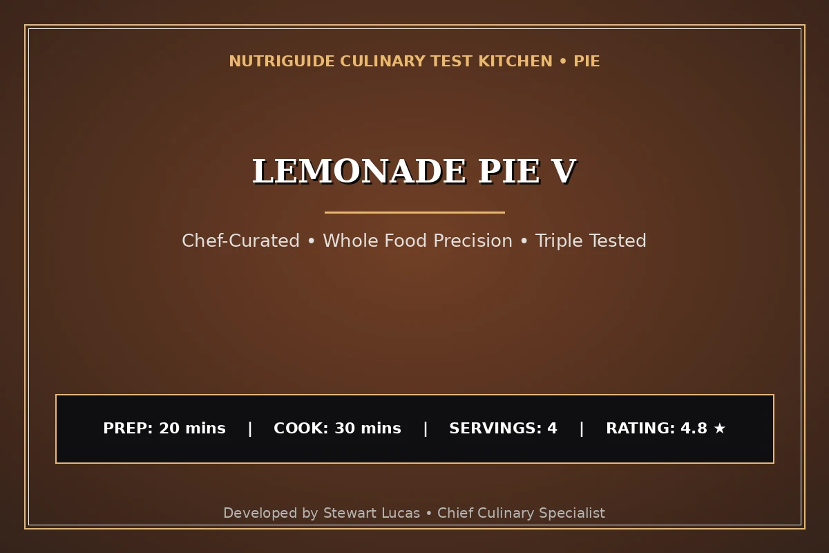 Lemonade Pie V