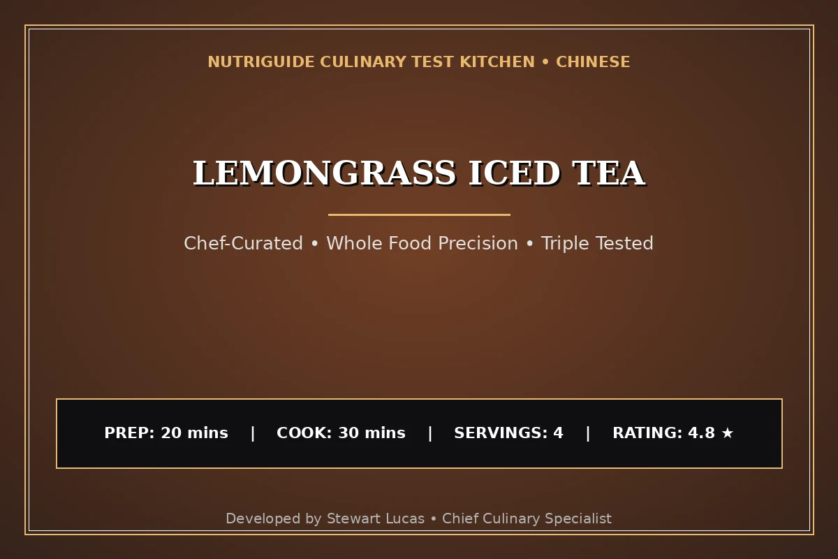 Lemongrass Iced Tea