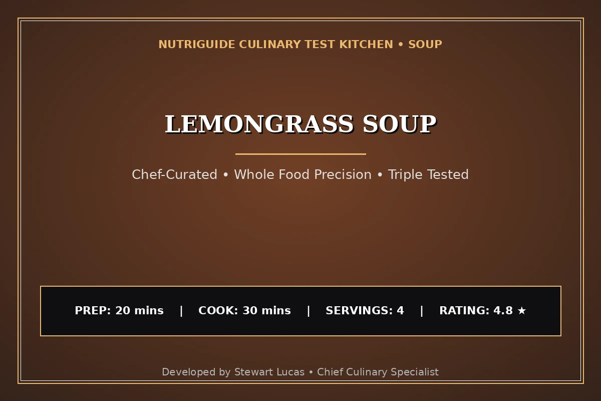 Lemongrass Soup