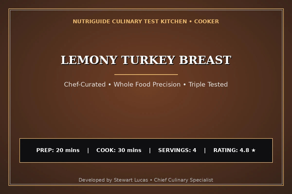 Lemony Turkey Breast