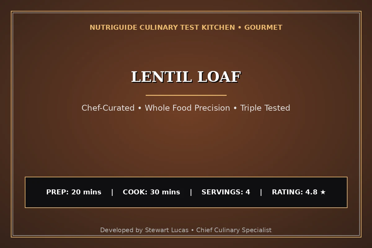 Lentil Loaf