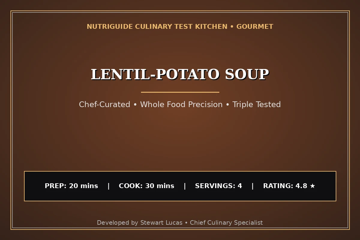Lentil-Potato Soup