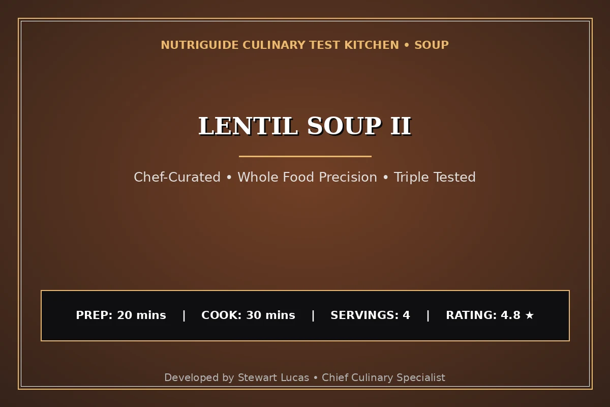Lentil Soup Ii