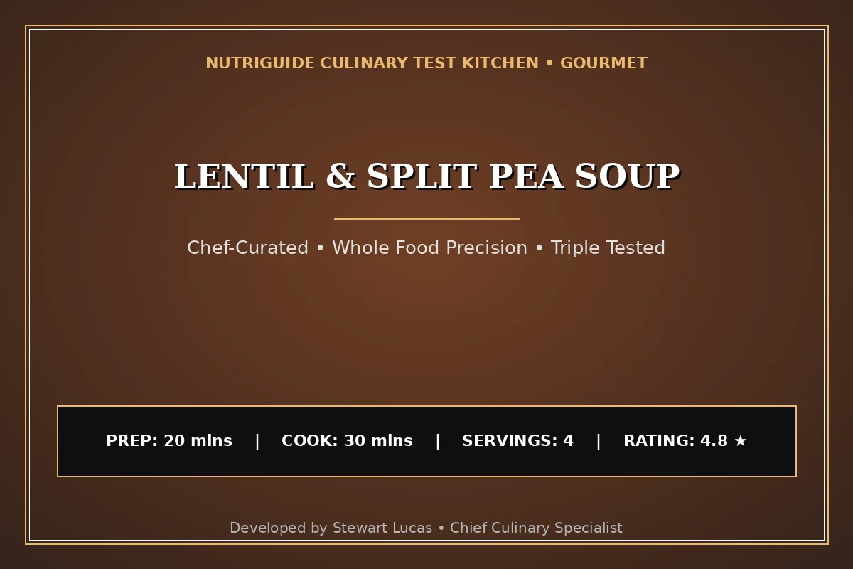 Lentil & Split Pea Soup