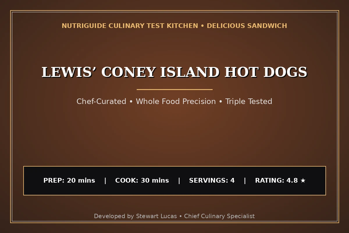 Lewis’ Coney Island Hot Dogs