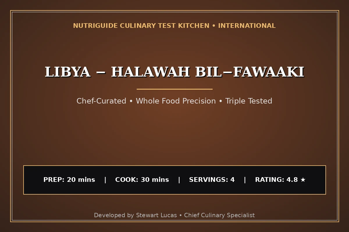 Libya − Halawah Bil−Fawaaki