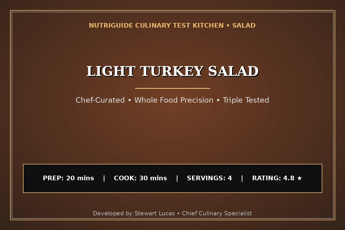 Light Turkey Salad