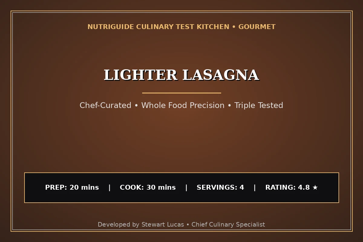 Lighter Lasagna