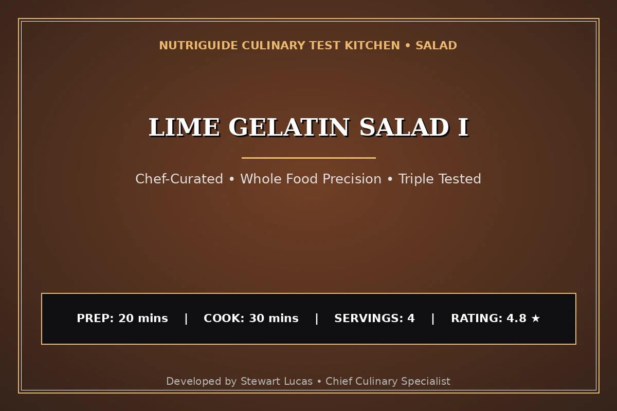 Lime Gelatin Salad I