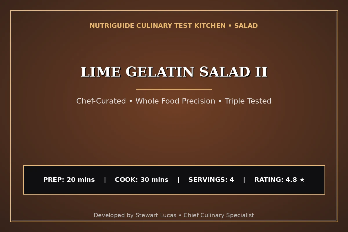 Lime Gelatin Salad Ii