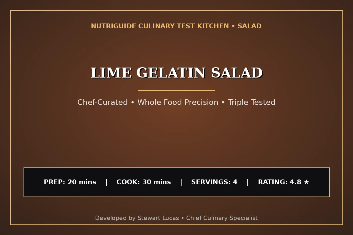 Lime Gelatin Salad