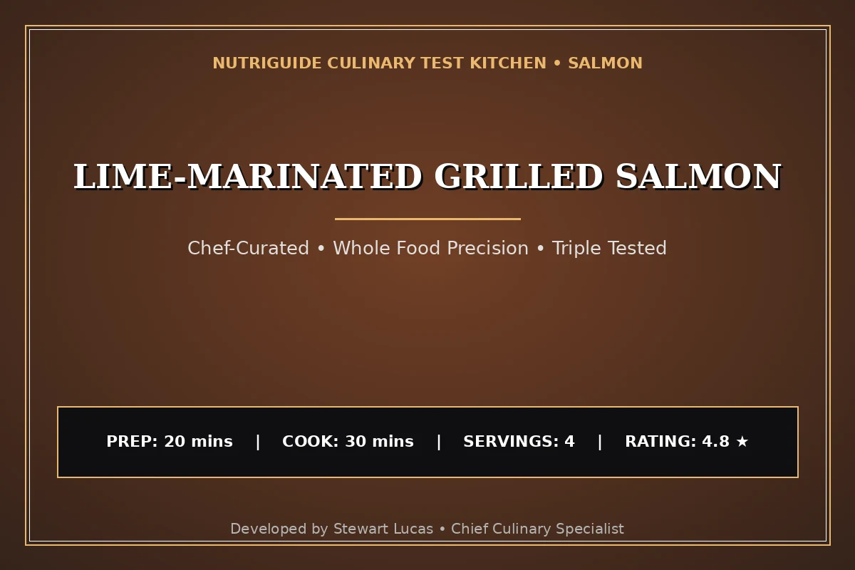 Lime-Marinated Grilled Salmon