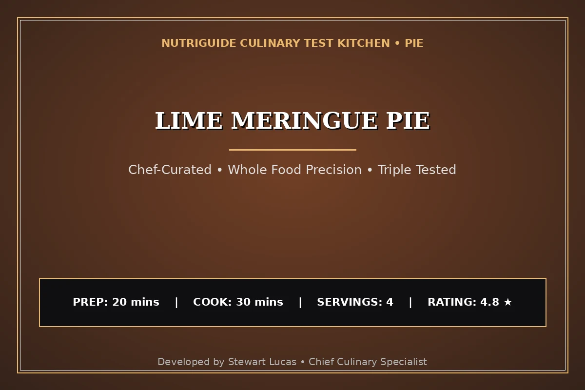 Lime Meringue Pie