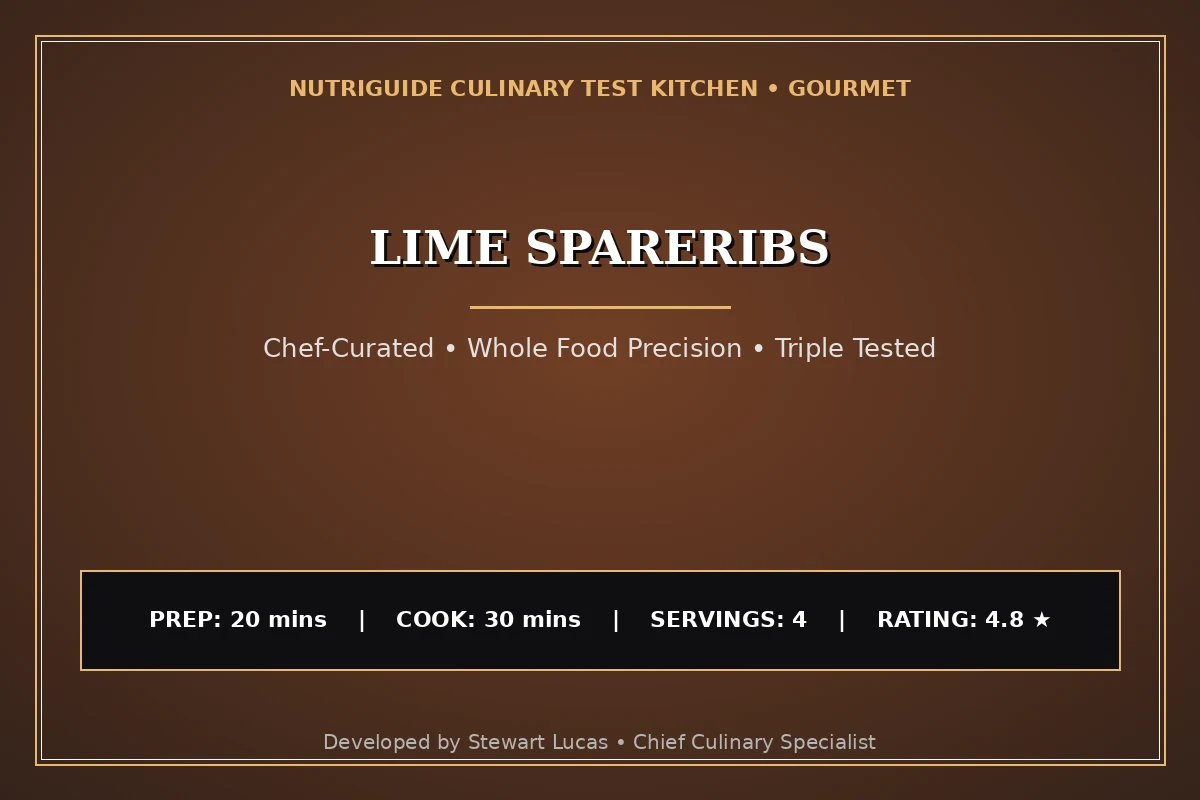 Lime Spareribs