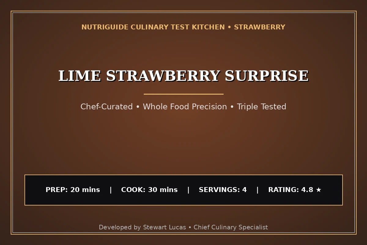 Lime Strawberry Surprise