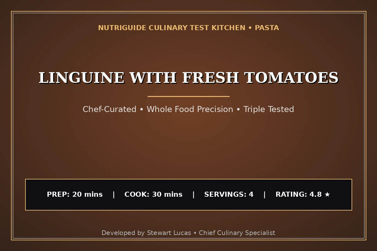 Linguine With Fresh Tomatoes