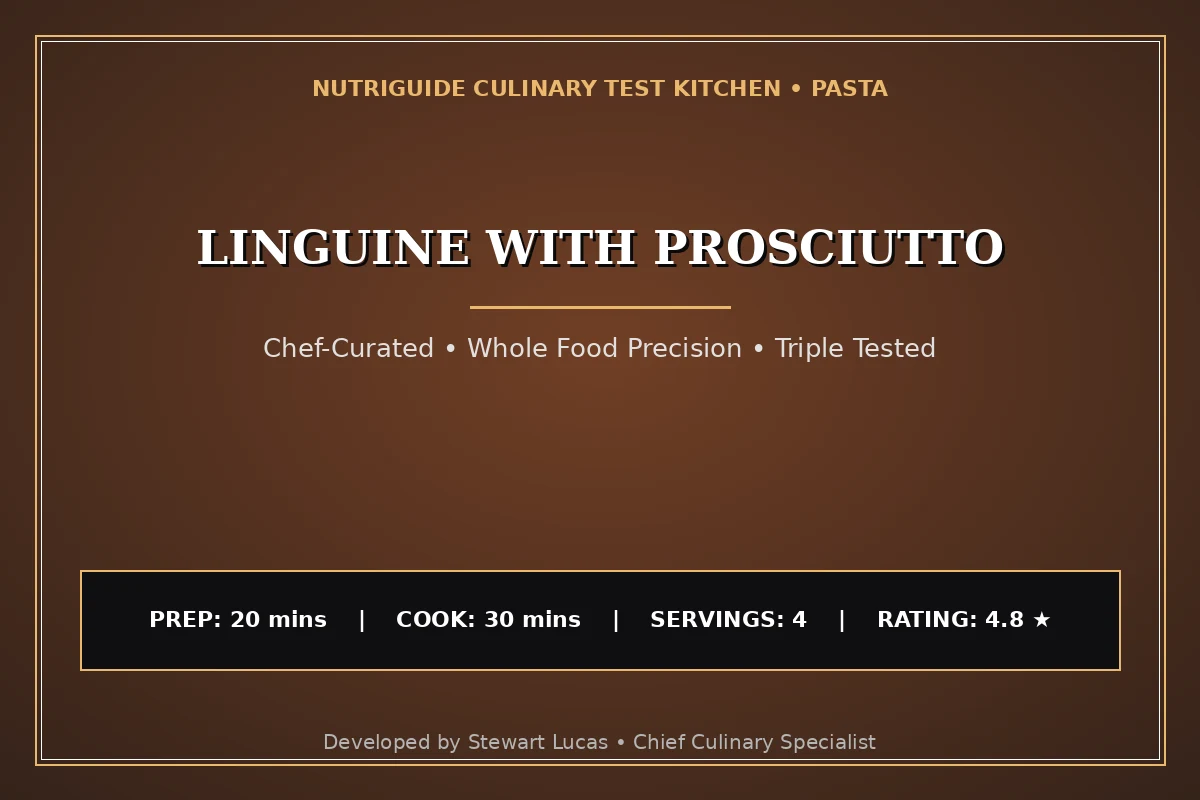 Linguine With Prosciutto