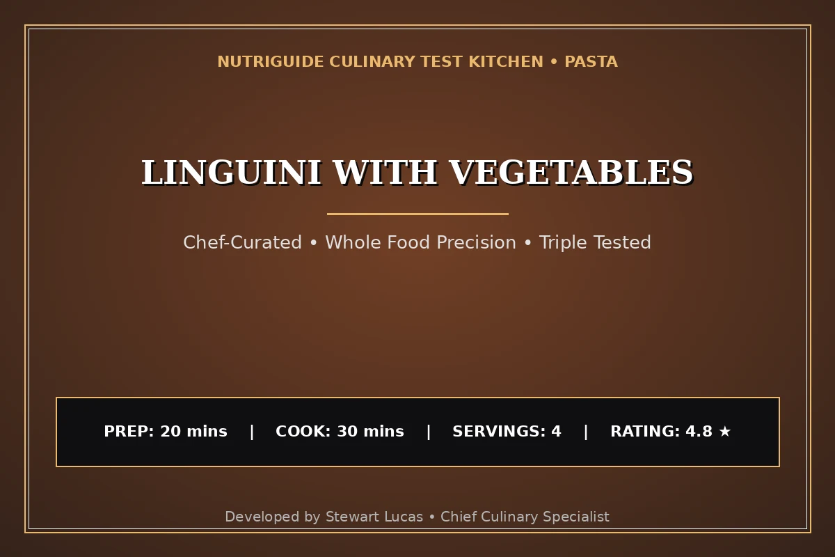 Linguini With Vegetables