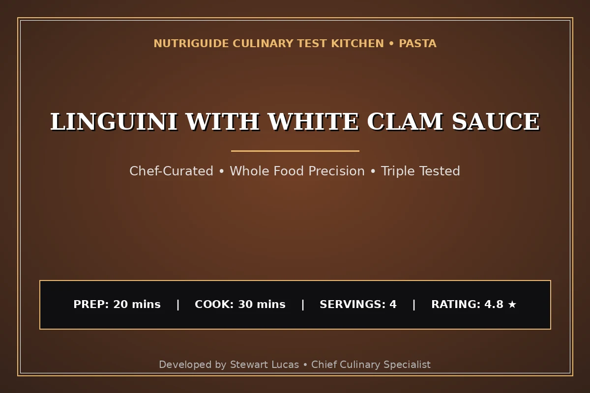 Linguini With White Clam Sauce