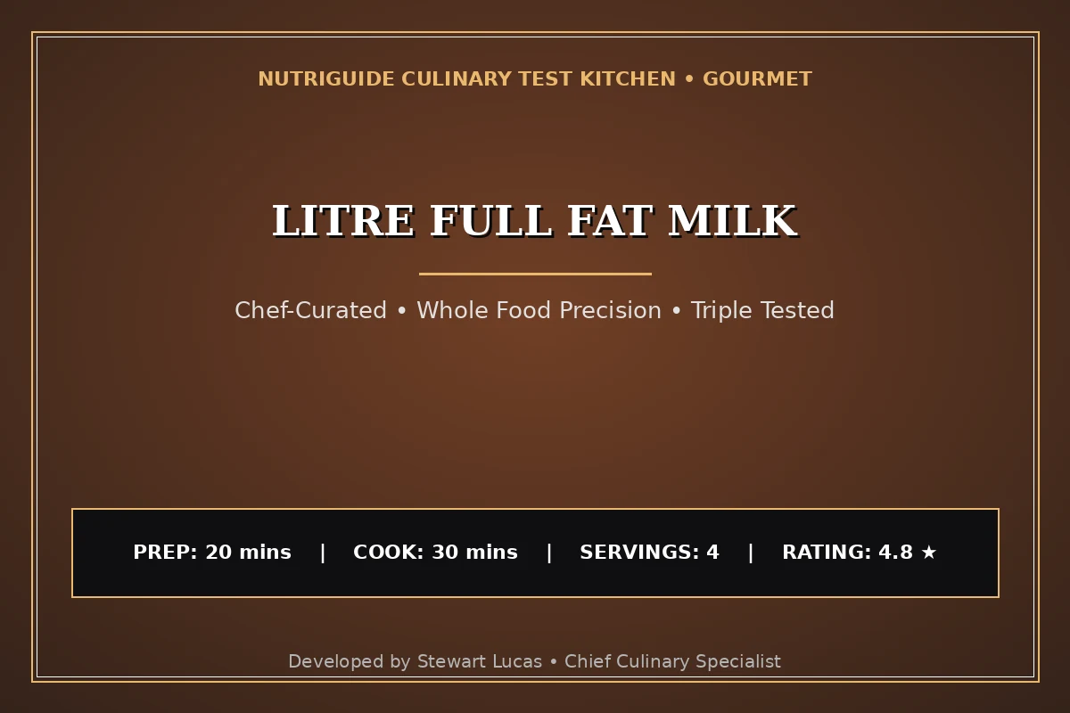 Litre Full Fat Milk