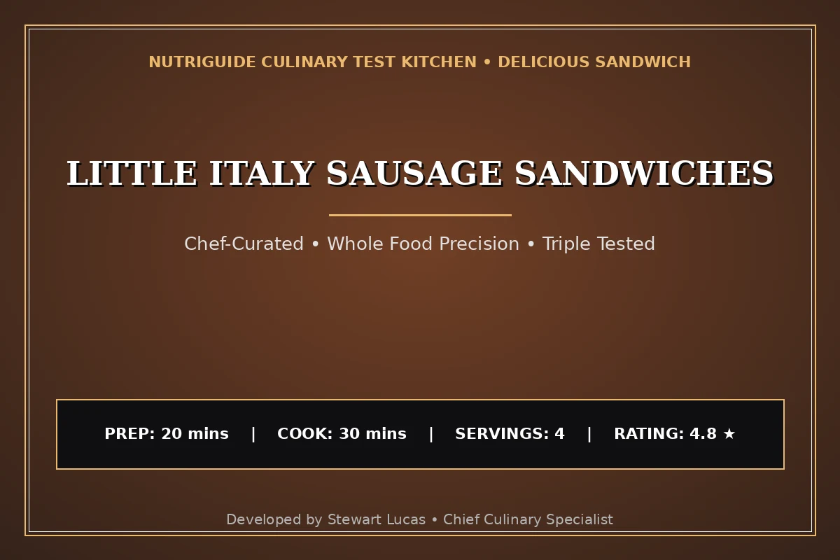 Little Italy Sausage Sandwiches