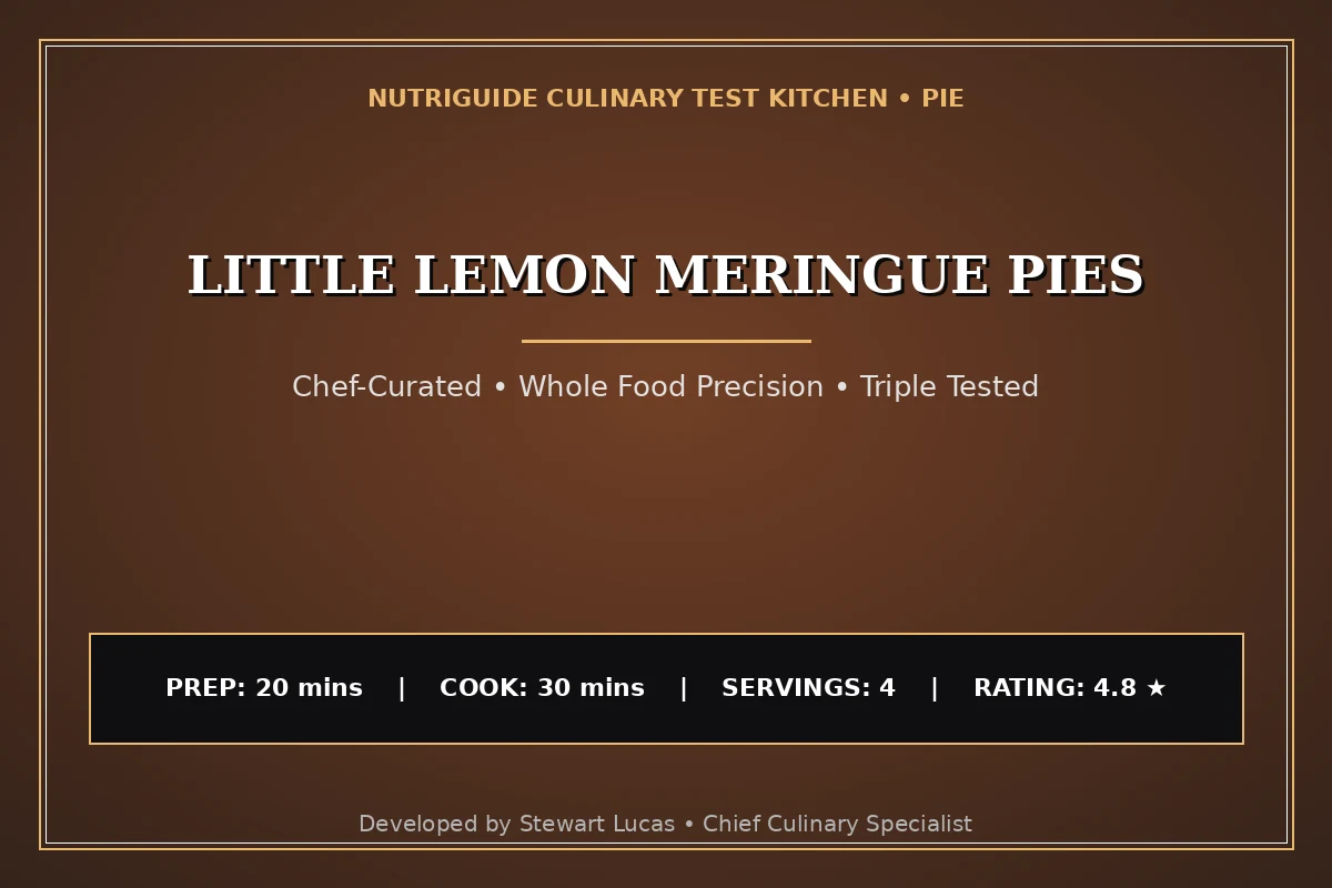 Little Lemon Meringue Pies