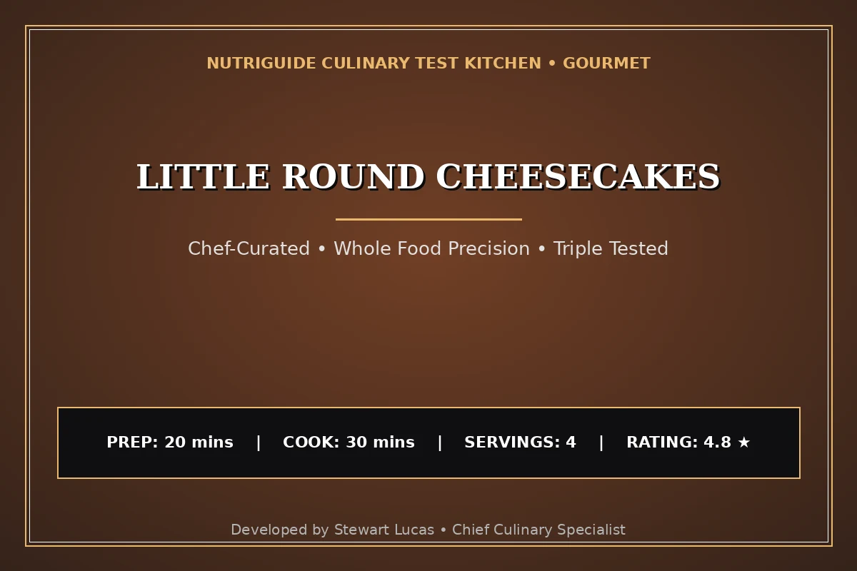 Little Round Cheesecakes