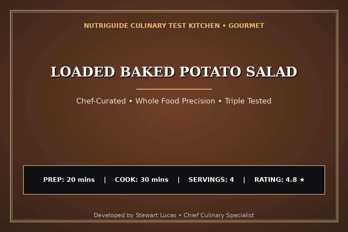 Loaded Baked Potato Salad