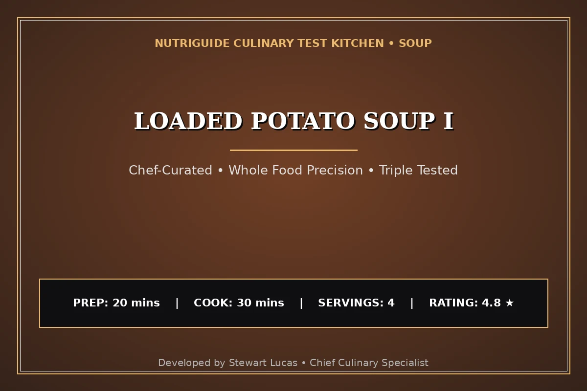 Loaded Potato Soup I