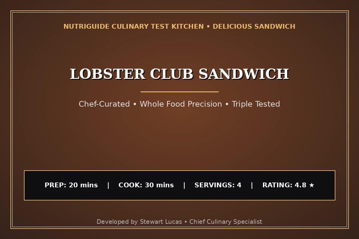 Lobster Club Sandwich