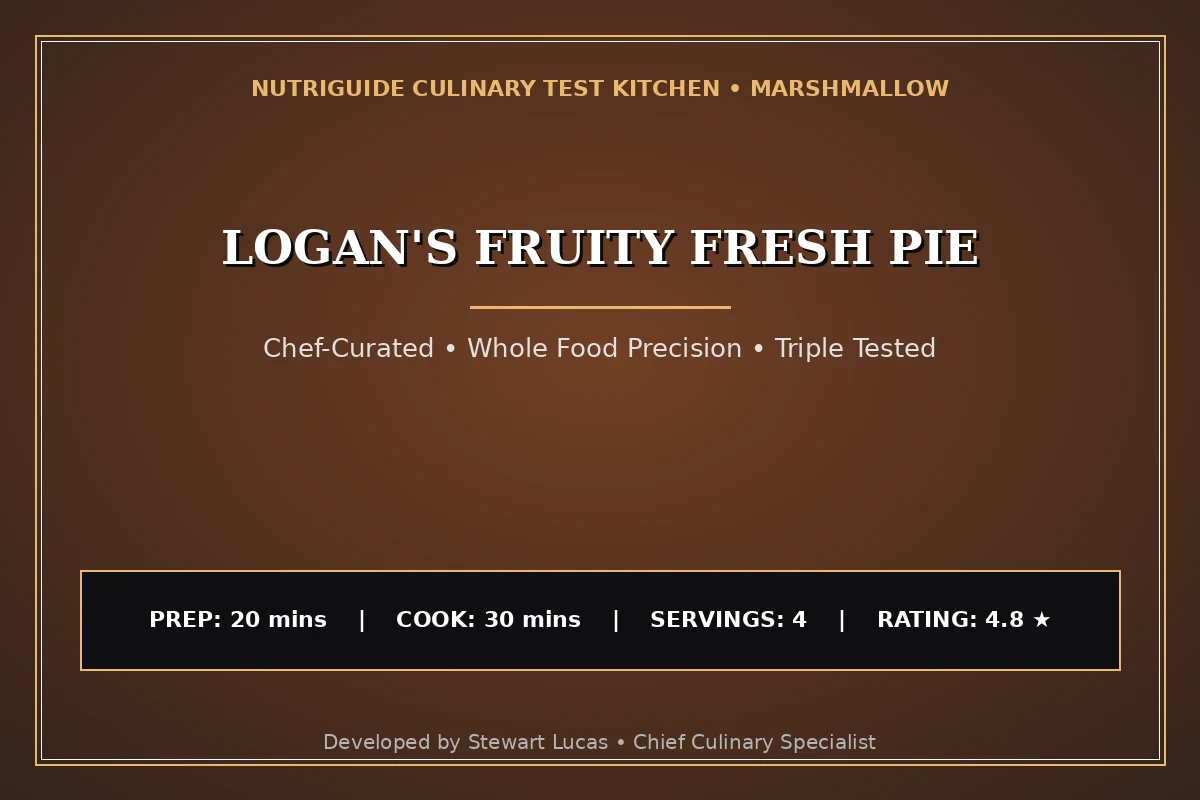 Logan'S Fruity Fresh Pie