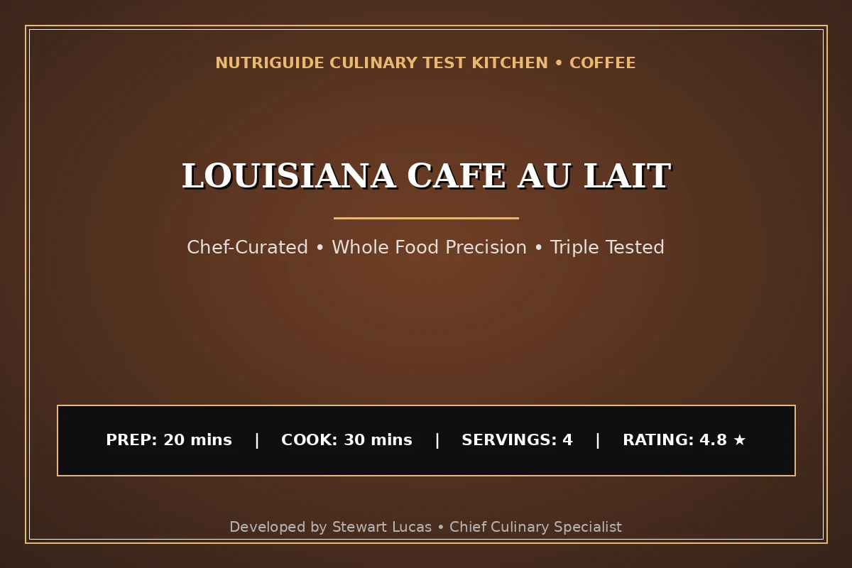 Louisiana Cafe Au Lait